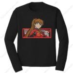 Asuka Embroidery Design - Evangelion Anime Embroidery Design