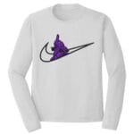 Eva 01 Swoosh Embroidery Design - Evangelion Nike Anime Embroidery Design