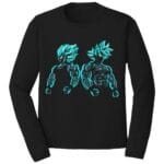 Goku Vegeta Embroidery Design - Dragon Ball Anime Embroidery Design