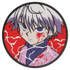 Killua Embroidery Design - Hunter x Hunter Anime Embroidery Design
