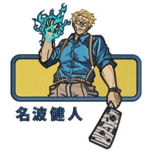 Nanami Embroidery Design - Jujutsu Kaisen Anime Embroidery Design
