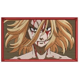 Mikey Embroidery Design - Tokyo Revengers Anime Embroidery Design