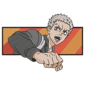 Takashi Mitsuya Embroidery Design - Tokyo Revengers Anime Embroidery Design