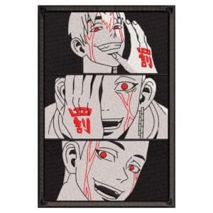 Shuji Hanma Embroidery Design - Tokyo Revengers Anime Embroidery Design