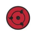 Sharingan Embroidery Design - Naruto Anime Embroidery Design