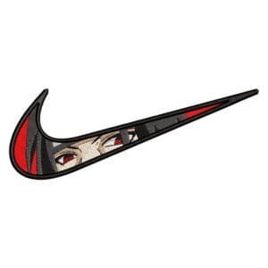 Itachi Swoosh - Naruto Nike Embroidery Design