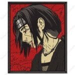 Itachi Uchiha Embroidery Design - Naruto Anime Embroidery Design