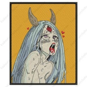 Kaguya Hot Embroidery Design - Naruto Anime Embroidery Design