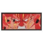 Might Guy Eyes Embroidery Design - Naruto Anime Embroidery Design