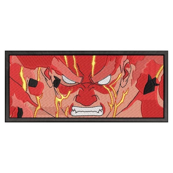 Might Guy Eyes Embroidery Design - Naruto Anime Embroidery Design