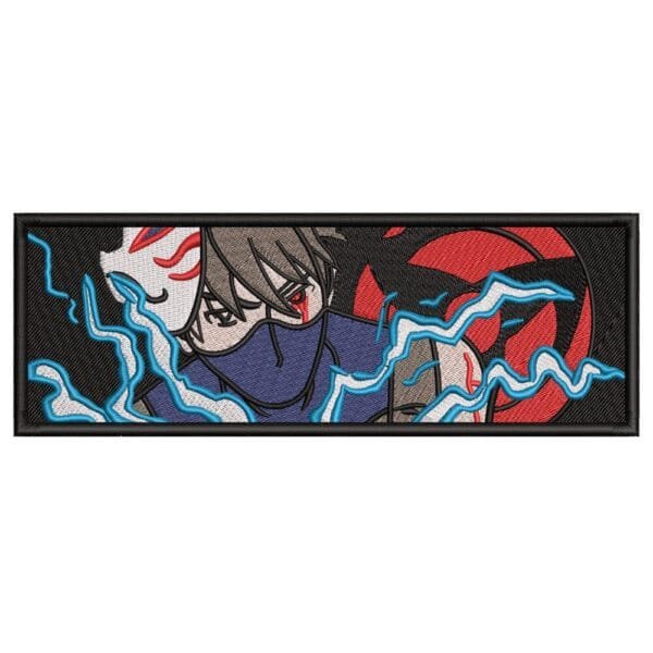 Kakashi Embroidery Design - Naruto Anime Embroidery Design