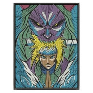 Minato Death Reaper Embroidery Design - Naruto Anime Embroidery Design