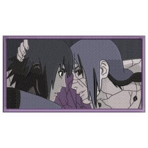 Itachi Sasuke Embroidery Design - Naruto Anime Embroidery Design