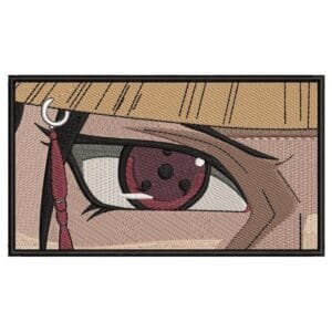 Itachi Eye Embroidery Design - Naruto Anime Embroidery Design