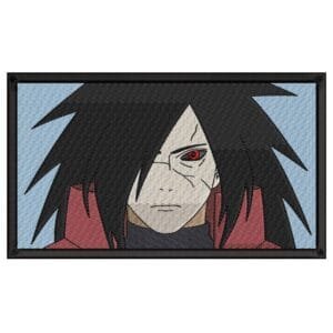 Madara Uchiha Embroidery Design - Naruto Anime Embroidery Design