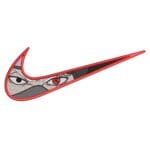 Kakashi Swoosh Embroidery Design - Naruto Nike Anime Embroidery Design