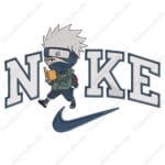 Kakashi Nike Embroidery Design - Naruto Nike Anime Embroidery Design