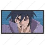 Sasuke Uchiha Embroidery Design - Naruto Anime Embroidery Design