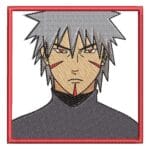 Tobirama Senju Embroidery Design - Naruto Anime Embroidery Design