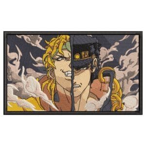 Dio x Jotaro Embroidery Design - JoJo's Bizarre Adventure Anime Embroidery Design