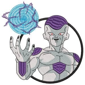 Frieza Embroidery Design - Dragon Ball Anime Embroidery Design