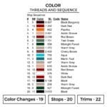 Senku Embroidery Design - Dr. Stone Anime Embroidery Design