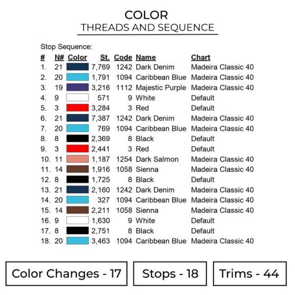 Thor Embroidery Design - Thor Superhero Embroidery Design