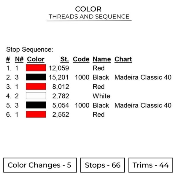 Deadpool Embroidery Design - Deadpool Superhero Embroidery Design