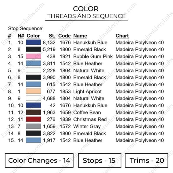 Kaiba Embroidery Design - Yu-Gi-Oh! Anime Embroidery Design