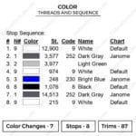 Light Fury Embroidery Design - How to Train a Dragon