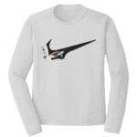 No Face Swoosh Embroidery Design - Spirited Away Nike Anime Embroidery Design