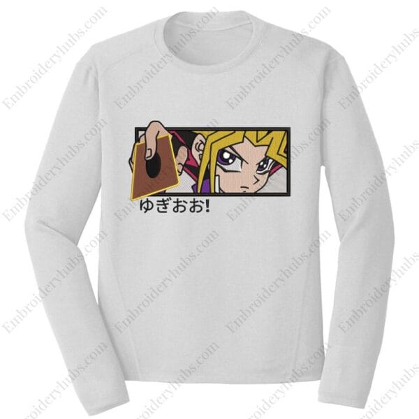 Yami Cards Embroidery Design - Yu-Gi-Oh! Anime Embroidery Design