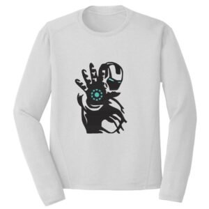 Iron Man Superhero Embroidery Design