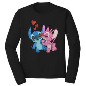 Stitch Angel Love Embroidery Design