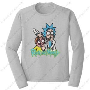 Rick and Morty Embroidery Design