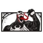 Venom Embroidery Design - Venom Superhero Embroidery Design