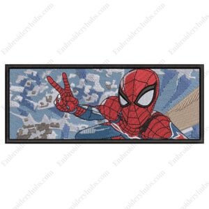 Spiderman Embroidery Design - Spiderman Superhero Embroidery Design