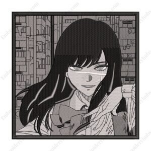 Yoru Embroidery Design - Chainsaw Man Anime Embroidery Design