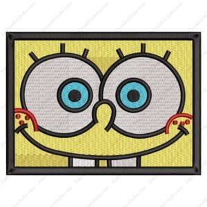 Spongebob Potrait Embroidery Design - Spongebob Squarepants