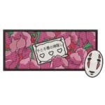 Flowers Letter Embroidery Design - Spirited Away Anime Embroidery Design