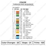 Carrot Embroidery Design - One Piece Anime Embroidery Design