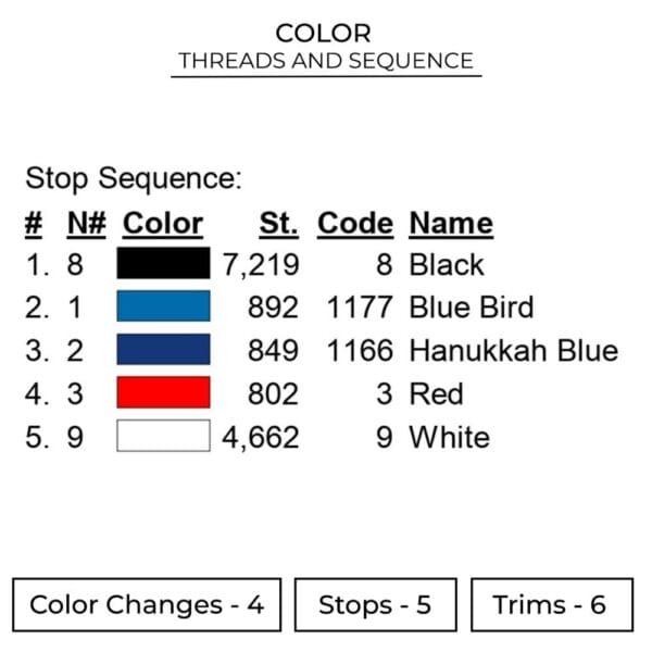 BMW M Logo Embroidery Design - Car Embroidery Design