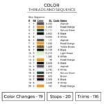 Car in Snow Embroidery Design - Car Embroidery Design