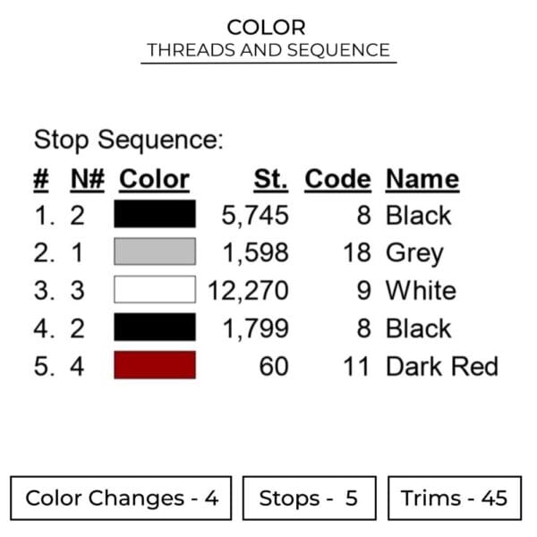 Subaru STI Embroidery Design - Car Embroidery Design