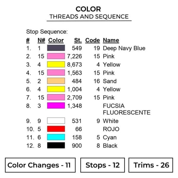 Princess Peach Nike Embroidery Design - Super Mario