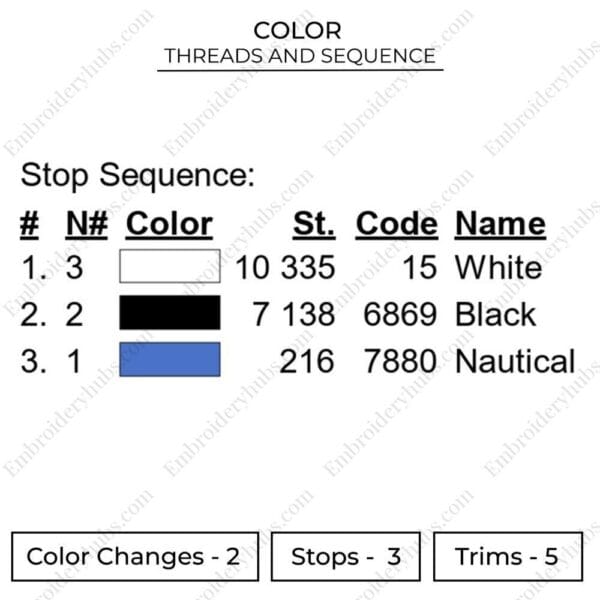 Eva Embroidery Design - Wall E