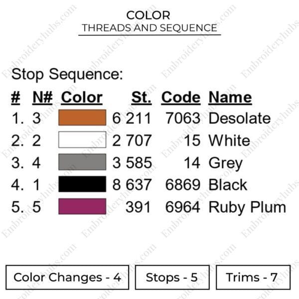 Wall-E Embroidery Design - Wall E