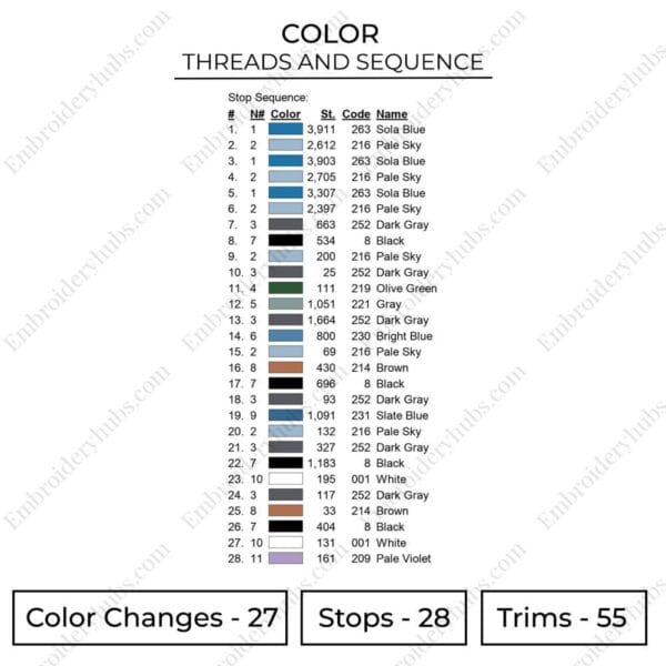 Judy Hopps Nike Embroidery Design - Zootopia