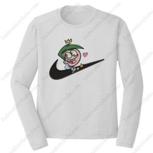 Cosmo Swoosh Embroidery Design