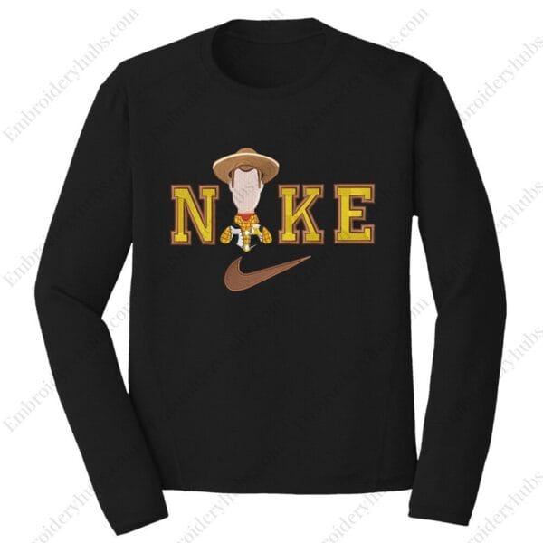 Woody Nike Embroidery Design - Toy Story